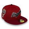 Diamondbacks 59FIFTY New Era H Red & Cardinal Hat Grey Blue UV