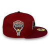 Diamondbacks 59FIFTY New Era H Red & Cardinal Hat Grey Blue UV