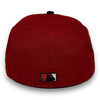 Diamondbacks 59FIFTY New Era H Red & Cardinal Hat Grey Blue UV