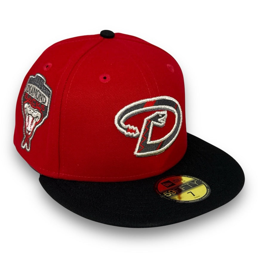 Diamondbacks Inaugural 59FIFTY Fitted Red & Black Hat