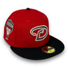 Diamondbacks Inaugural 59FIFTY Fitted Red & Black Hat