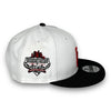 Dodgers 40th New Era 9FIFTY White &  Black Snapback Hat