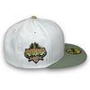 Dodgers 40th 59FIFTY New Era White & Everest Green Hat