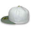 Dodgers 40th 59FIFTY New Era White & Everest Green Hat