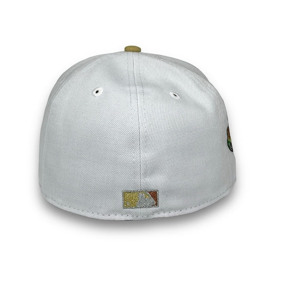 Dodgers 40th 59FIFTY New Era White & Everest Green Hat