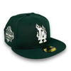 Dodgers 40th Anni. 59FIFTY New Era DK Green Fitted Hat