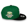 Dodgers 50th New Era 9FIFTY Green & Black Snapback Hat