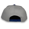 Dodgers 50th New Era 9FIFTY Grey & Blue Snapback Hat