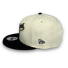 Dodgers 60th Anni. New Era 9FIFTY Chrome & Black Snapback Hat Grey Botton
