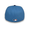 Dodgers Basic 59FIFTY New Era Sky & Navy Blue Fitted Hat