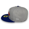 Dodgers Ohtani 59FIFTY New Era Grey & Royal Blue Fitted Hat