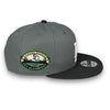 Dodgers Palm Three 50th New Era 9FIFTY Grey & Storm Snapback Hat