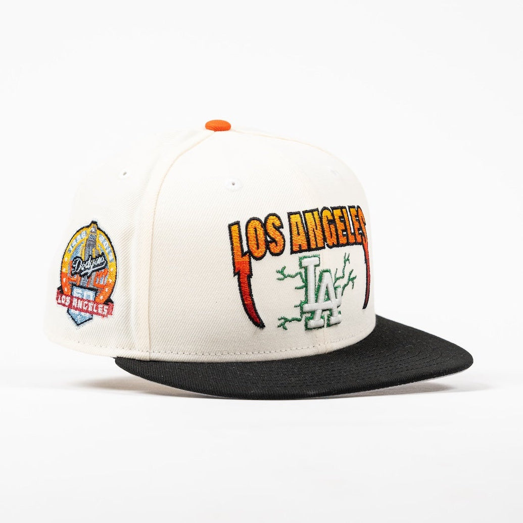 🌻 flower boy🐝 LA Dodgers 60th 59FIFTY Chrome New Era Hat