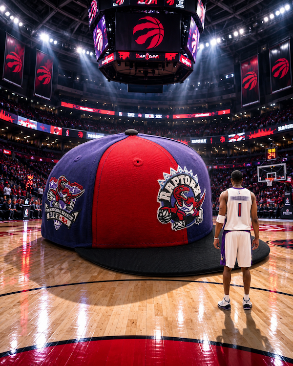 🔴 🟣 EARLY ACCESS 🦖Toronto Raptors 59FIFTY New Era Purple & Scarlet Hat