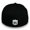 Eagles 02 Draft 59FIFTY New Era Black & Satin Green Hat