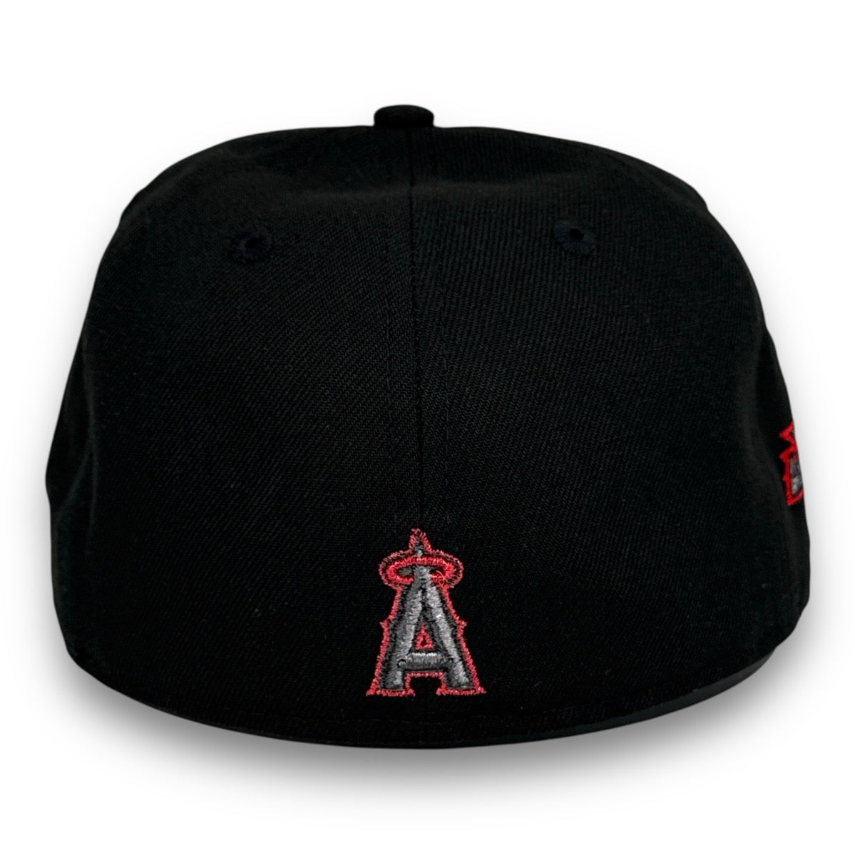 angels logo A - Flaming Anaheim Angels ASG 59FIFTY New Era Black Hat