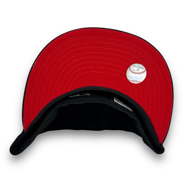 Flaming Anaheim Angels ASG 59FIFTY New Era Black Hat