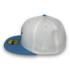 Houston Astros 05WS 59FIFTY Fitted White & Sky Blue Hat