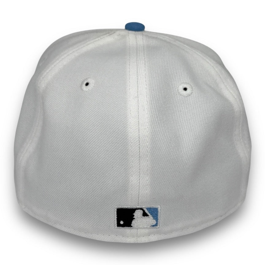 Houston Astros 05WS 59FIFTY Fitted White & Sky Blue Hat