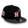 Houston Astros 22WS 59FIFTY New Era Black Hat Red UV