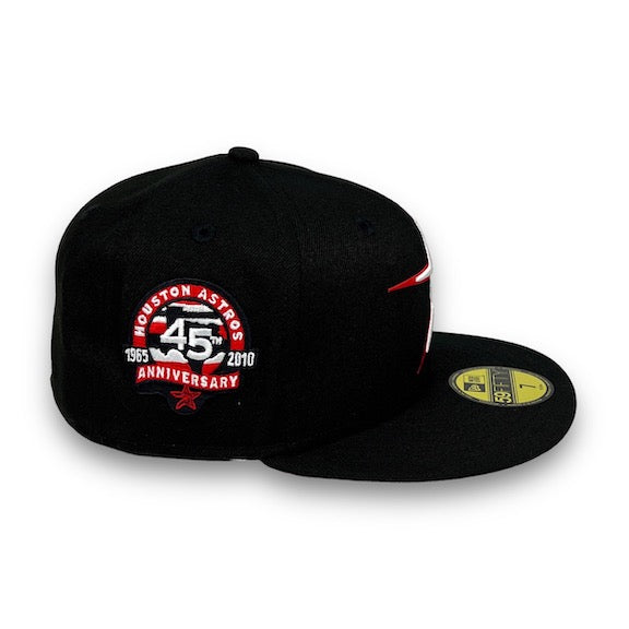 Houston Astros New Era All Red/Yellow Bottom With 50TH Anniversary