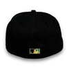 Houston Astros Green Sparks 45th Anni. New Era 59FIFTY Black Hat Grey Bottom