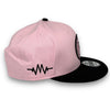 Inter Miami New Era 9FIFTY Pink & Black Snapback Hat Black Botton