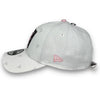 Inter Miami New Era 9TWENTY White Snapback Hat Pink Botton