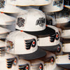 Philadelphia Flyers 50th 59FIFTY Off White & Graphite New Era Hat