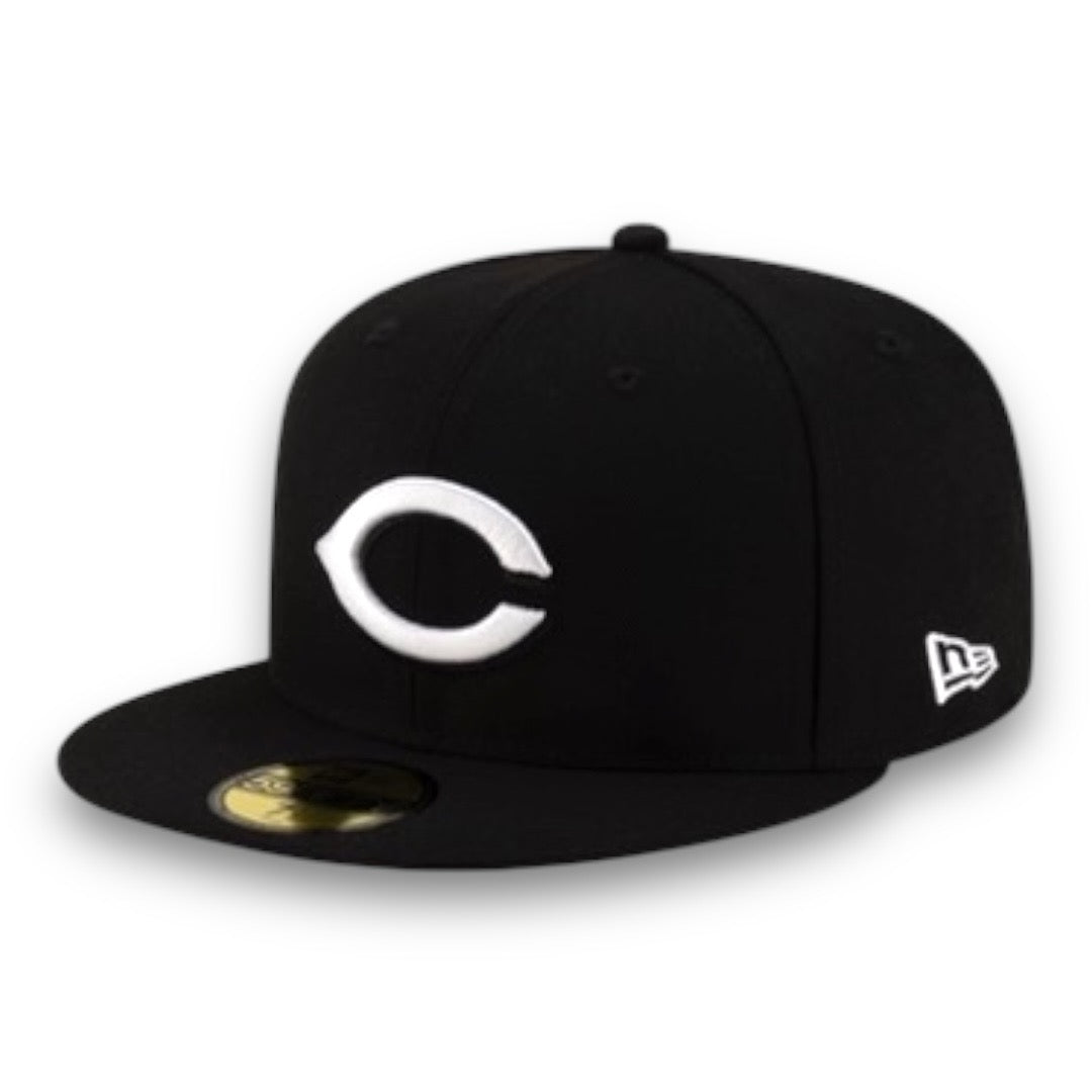 J-Frost x New Era Cincinnati Reds 59FIFTY Black Hat