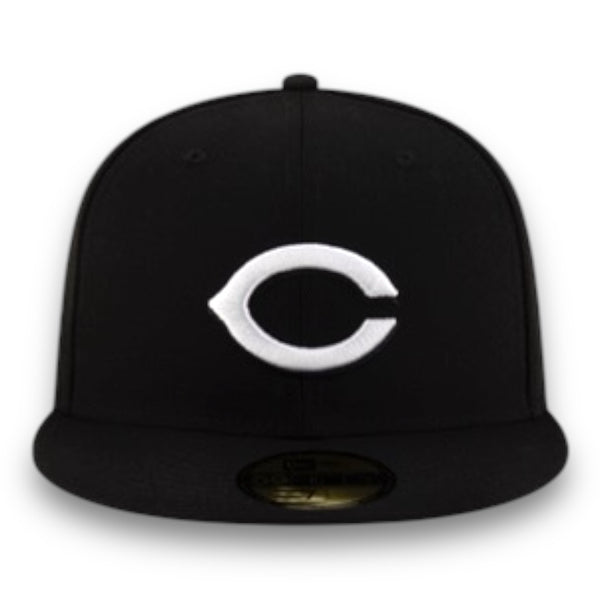 J-Frost x New Era Cincinnati Reds 59FIFTY Black Hat