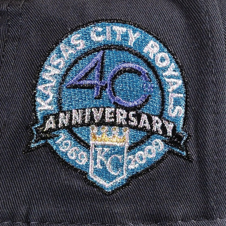 KC Royals 40th 59FIFTY Graphite New Era Hat