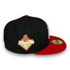 Kansas City Royals 15 WS 59FIFTY New Era Black & Red Hat