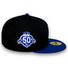 Kansas City Royals 59FIFTY New Era Blue & Black Hat