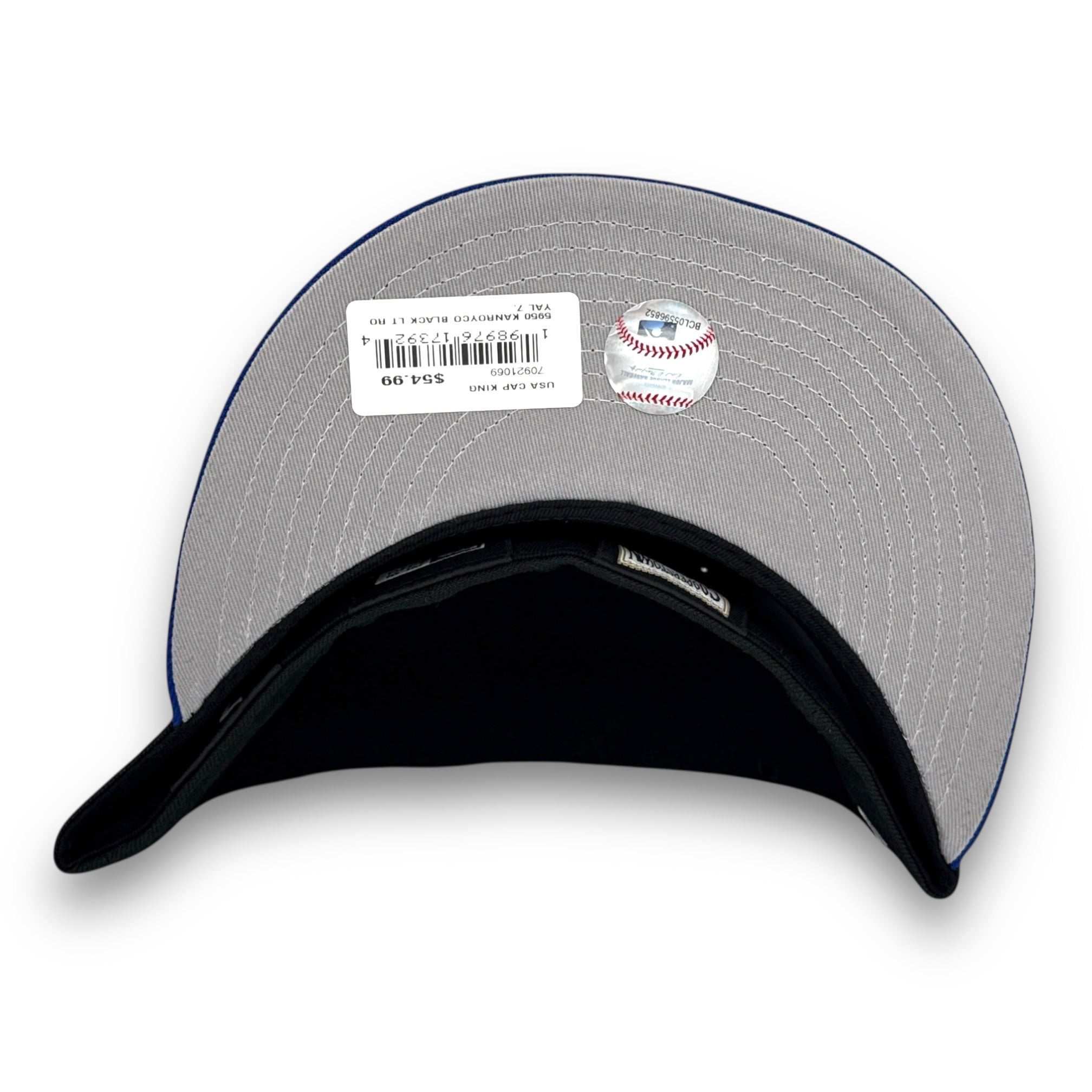 Kansas City Royals 59FIFTY New Era Blue & Black Hat