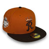 Kansas City Royals 59FIFTY New Era R Orange & Brown Fitted Hat