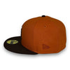Kansas City Royals 59FIFTY New Era R Orange & Brown Fitted Hat