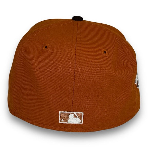 Kansas City Royals 59FIFTY New Era R Orange & Brown Fitted Hat