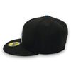 LA Dodger Tokio Series 59FIFTY New Era Black Hat Sky UV