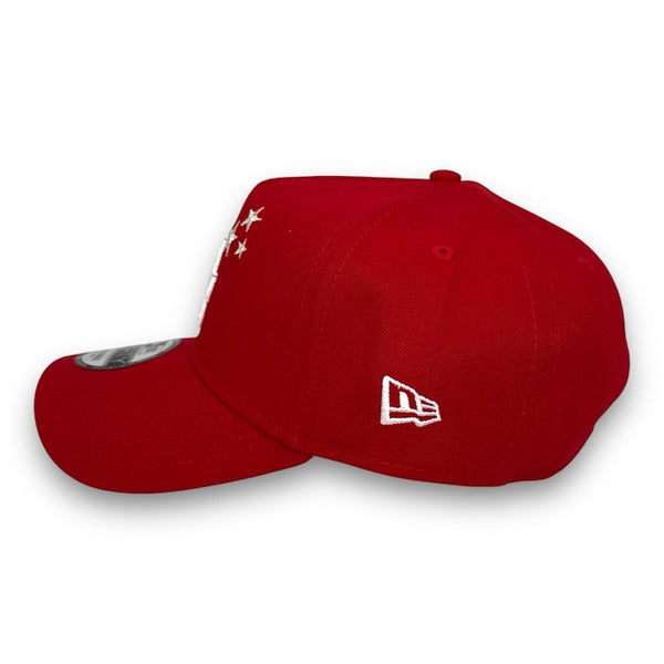 LA Dodgers ☆ 24WS New Era 9FORTY AF Red Snapback Hat