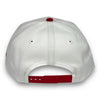 LA Dodgers 24WS New Era 9FORTY AF White & Red Snapback Hat