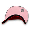 LA Dodgers 40th 59FIFTY New Era Red & Black Hat Pink UV