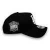 LA Dodgers 40th New Era 9FORTY AF Black Snapback Hat