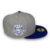 LA Dodgers 50th 59FIFTY New Era Gray & Blue Hat