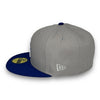 LA Dodgers 50th 59FIFTY New Era Gray & Blue Hat