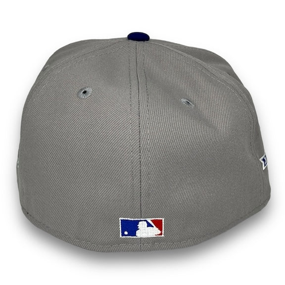 LA Dodgers 50th 59FIFTY New Era Gray & Blue Hat