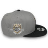 LA Dodgers 50th New Era 9FIFTY Grey & Graphite Snapback Hat
