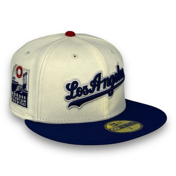 LA Dodgers Team Color Coll. 59FIFTY New Era Off White Hat