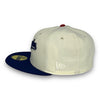 LA Dodgers Team Color Coll. 59FIFTY New Era Off White Hat