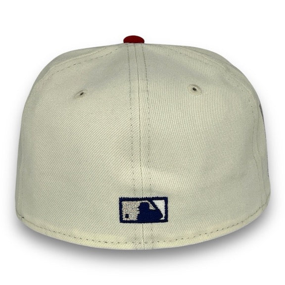 LA Dodgers Team Color Coll. 59FIFTY New Era Off White Hat